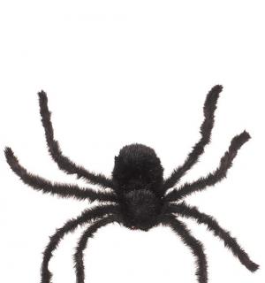 Araignée velue noire 70cm
