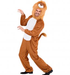 Lion en peluche taille S/M