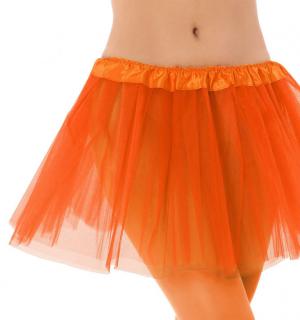 Tutu orange 2 couches