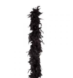 Boa en plumes 1.80m 45-50g noir