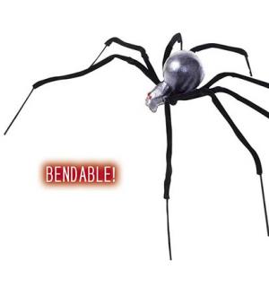 Araignée veuve noire 90 cm