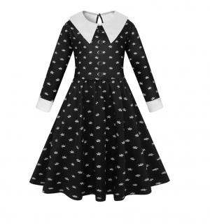 Robe écolière du mercredi avec col 5/6 ans