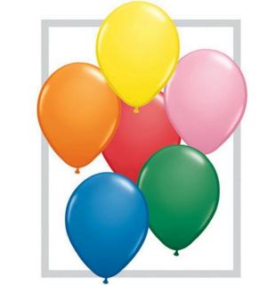 20 ballons diamètre 25 cm