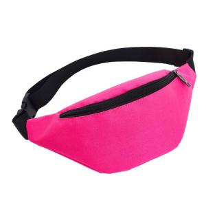 Sac banane années 80 rose fluo