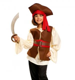 Pirate boucanier fille 5/6 ans