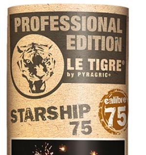 Fusée Starship 75 calibre 75mm