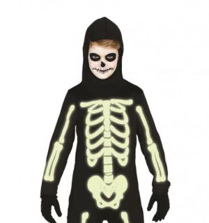 Squelette phosphorescent 7/9 ans