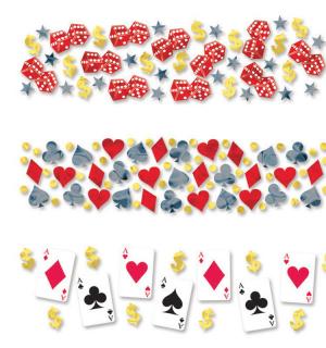 Confettis de table Casino et Poker 34g
