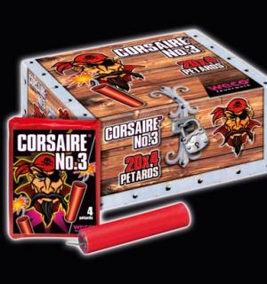 Sachet de 4 pétards Corsaire N°3