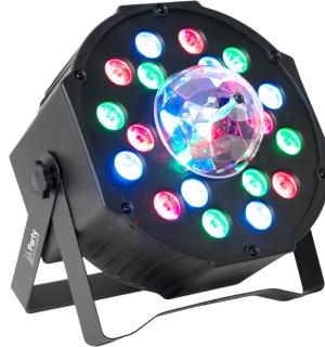 Projecteur PAR DMX à 18 LED avec ASTRO