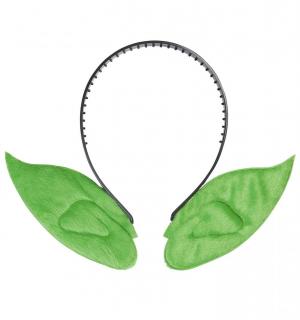 Serre tête oreilles d'ogre vert ou alien