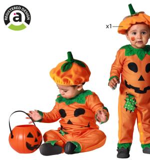 Costume citrouille 1 an