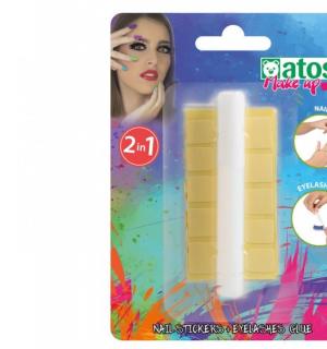 Adhésifs pour faux ongles et colle faux cils