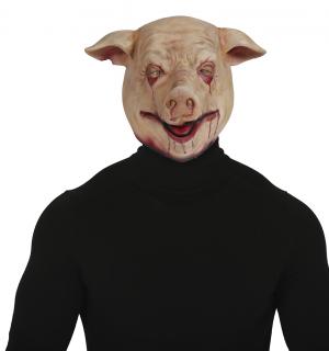 Masque de cochon sanglant en latex