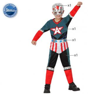Capitaine Américain taille 5/6 ans