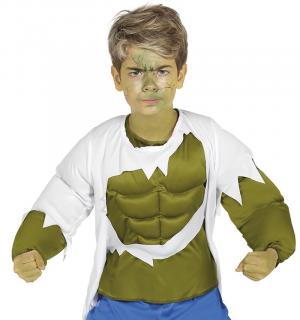 Homme costaud vert Hulk enfant taille 7/9 ans