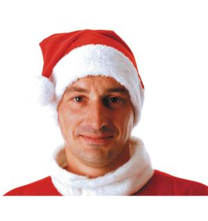 Bonnet Père Noël peluche