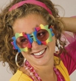 Lunettes soleil multicolore (N08)