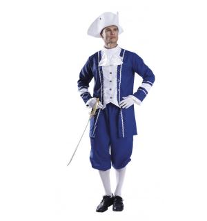 Marquis bleu et blanc taille S/M