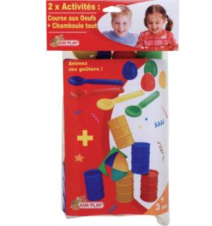 Kit course aux oeufs et chamboule tout