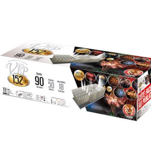 Feu automatique Pyragric Soirée VIP 152 coups livré chez vous !