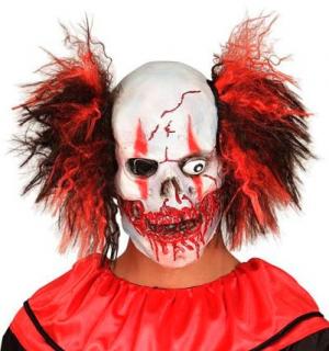 Masque de clown squelette