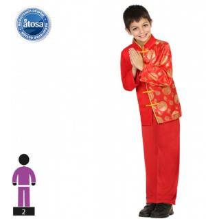 Chinois rouge taille 5/6 ans