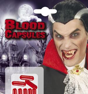 Capsules de faux sang