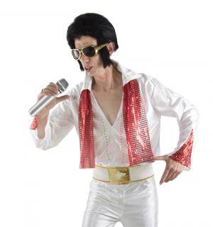Elvis Rock star des années 50 taille S/M