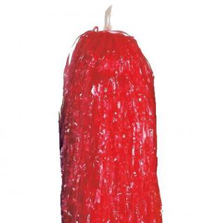 Grand pompon rouge