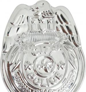 Plaque - badge - insigne de policier 1er prix