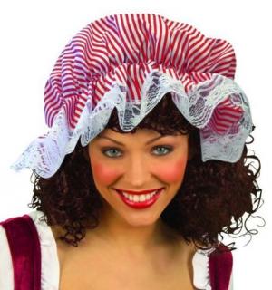 Charlotte rayée blanc et rouge