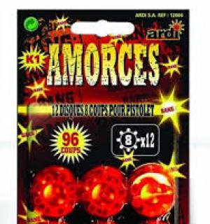 12 amorces 8 coups