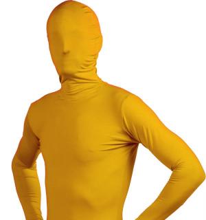 Seconde peau morphsuit jaune taille M/L