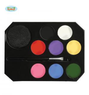 Palette de maquillage 8 couleurs mousse