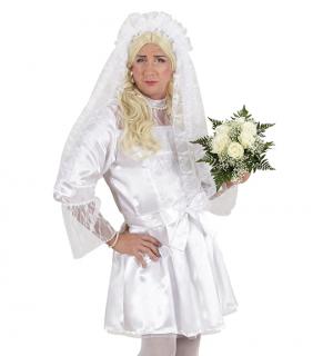 Robe de mariée homme mi-longue