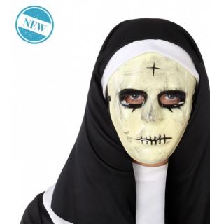 Masque de nonne terrifiante