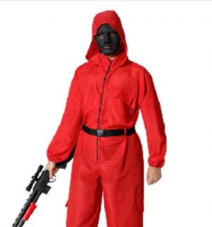 Combinaison rouge Squid Game taille S