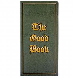 Bible avec bouteille