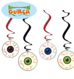Sachet de 5 suspensions oeil carton