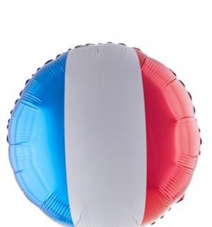 Ballon rond France 46cm en mylar