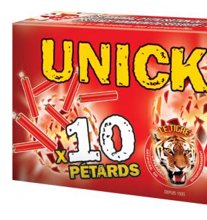 Boite de 150 paquets de 10 pétards Tigre Unick
