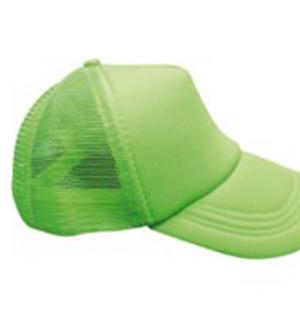 Casquette fluo vert
