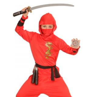 Ninja rouge 11/13 ans