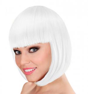 Perruque Cabaret blanche qualité pro