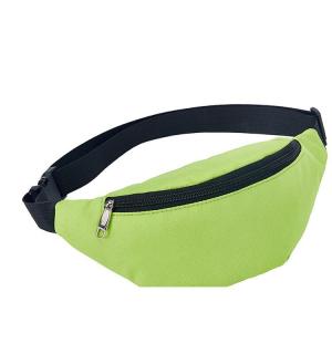 Sac banane années 80 vert fluo