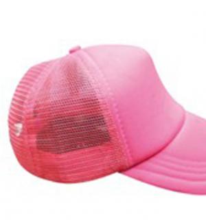 Casquette fluo rose