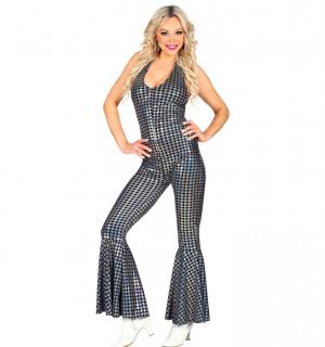 Combinaison disco holographique taille S