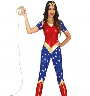 Lasso Wonder Woman doré 2m