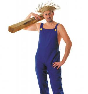 Salopette bleue taille M